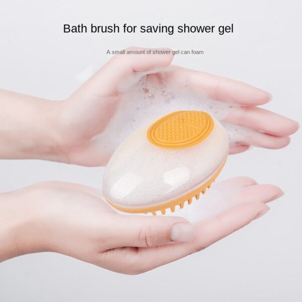 Dog Cat Bath Brush 2-in-1 Pet SPA Massage Comb Soft Silicone Pets Shower Hair Grooming Cmob Dog Cleaning Tool Pet Products - Image 4